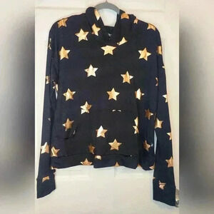 Terez‎ foil star print hoodie size medium